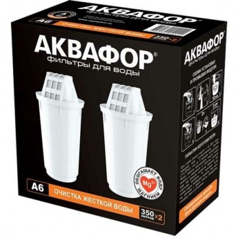 Комплект модулей сменных фильтрующих АКВАФОР А6 (2 шт.) Комплект модулей сменных фильтрующих АКВАФОР А6 (2 шт.)